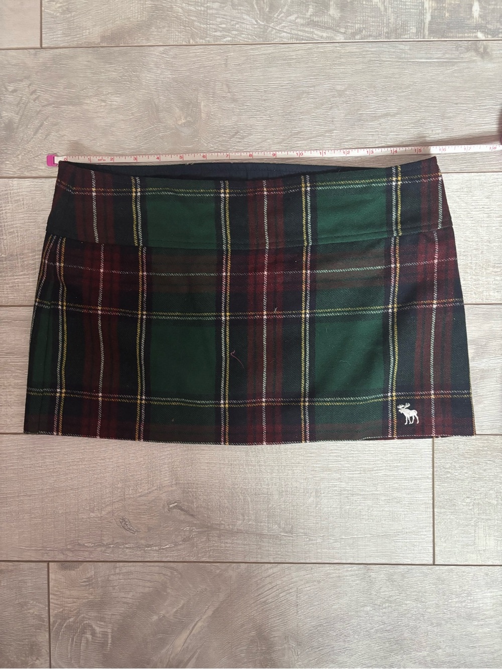Vintage Abercrombie Plaid Mini Skirt